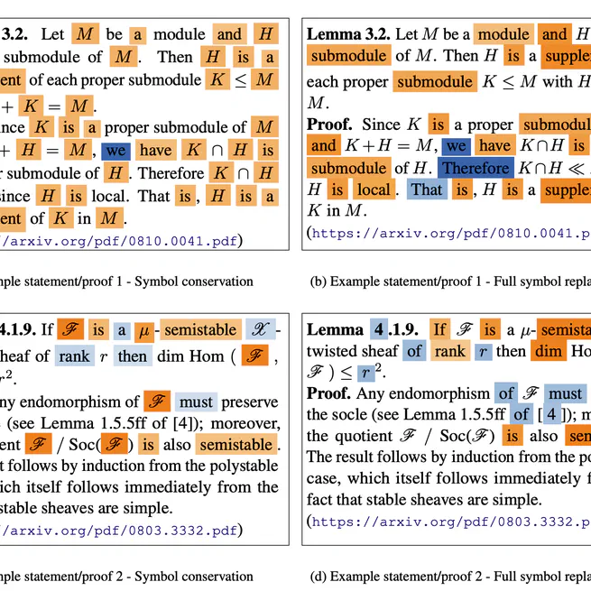 BERT Is Not The Count: Learning to Match Mathematical Statements with Proofs