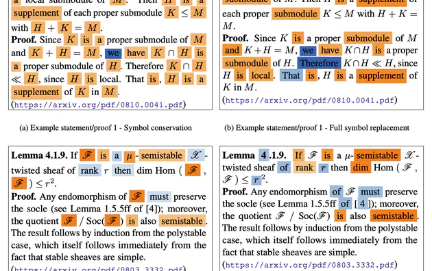 BERT Is Not The Count: Learning to Match Mathematical Statements with Proofs